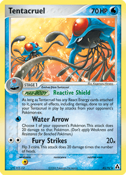 Tentacruel Legend Maker card
