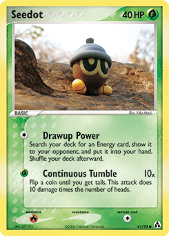 Seedot Legend Maker card