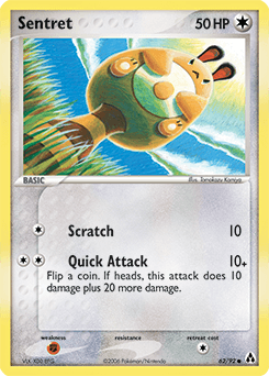 Sentret Legend Maker card