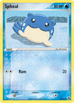Spheal Legend Maker card
