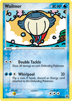 2006 Legend Maker Wailmer #69