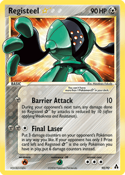 Registeel ★ Legend Maker card