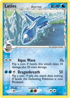 2006 Holon Phantoms Latios δ #22