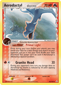 Aerodactyl Holon Phantoms card