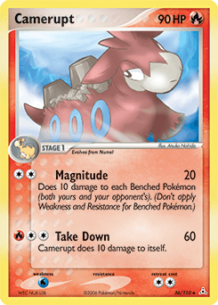 Camerupt Holon Phantoms card
