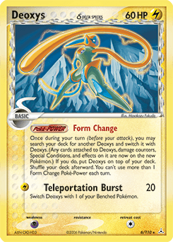Deoxys δ Holon Phantoms card