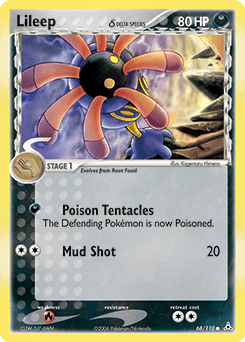 Lileep Holon Phantoms card