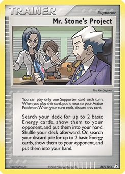 Mr. Stone's Project Holon Phantoms card