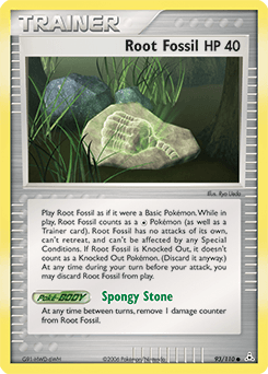 Root Fossil Holon Phantoms card