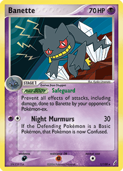 Banette Crystal Guardians card