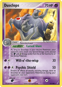 Dusclops Crystal Guardians card