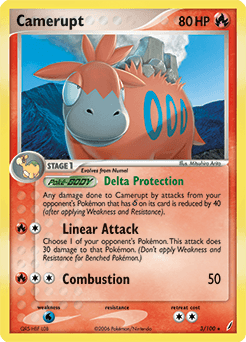Camerupt Crystal Guardians card