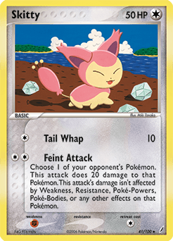 Skitty Crystal Guardians card