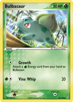 2006 Crystal Guardians Bulbasaur #46