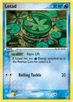 Lotad Crystal Guardians card