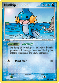 2006 Crystal Guardians Mudkip #57