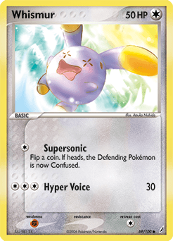 Whismur Crystal Guardians card