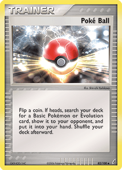 Poké Ball Crystal Guardians card