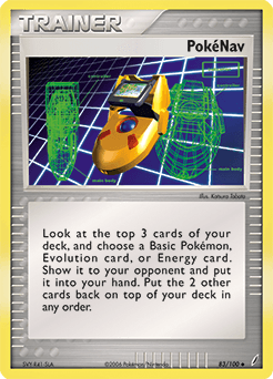 PokéNav Crystal Guardians card