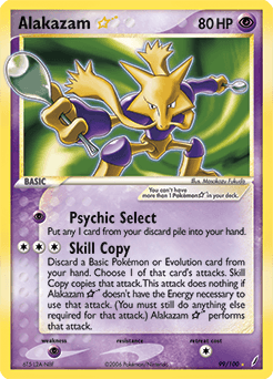 Alakazam ★ Crystal Guardians card