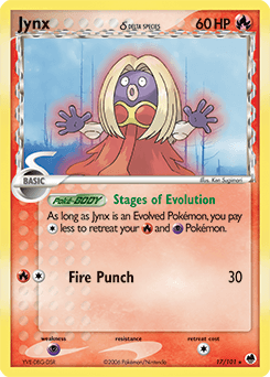 Jynx Dragon Frontiers card