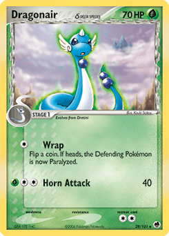 2006 Dragon Frontiers Dragonair δ #28