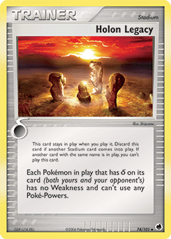 2006 Dragon Frontiers Holon Legacy #74