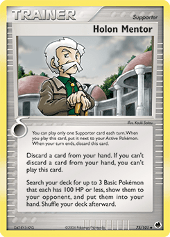 Holon Mentor Dragon Frontiers card