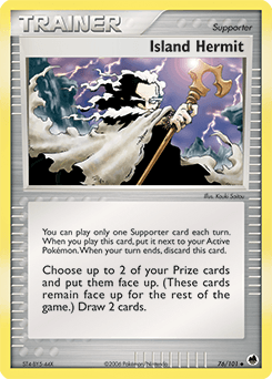 2006 Dragon Frontiers Island Hermit #76