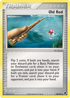 2006 Dragon Frontiers Old Rod #78