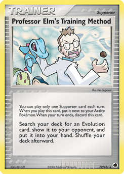 Professor Elm's Training Method Dragon Frontiers card