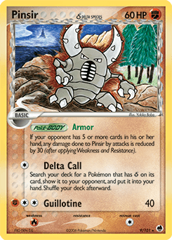 2006 Dragon Frontiers Pinsir δ #9