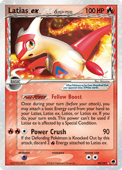 Latias-EX Dragon Frontiers card