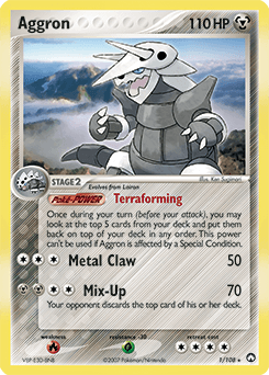Aggron Power Keepers card