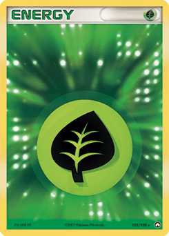 Grass Energy Power Keepers card