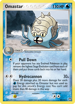 2007 Power Keepers Omastar #20