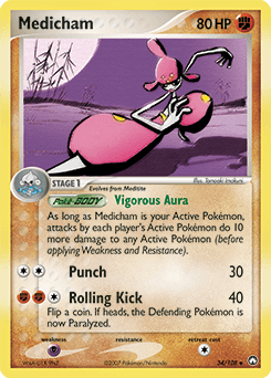 Medicham Power Keepers card