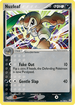 Nuzleaf Power Keepers card