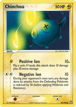 2007 Power Keepers Chinchou #49
