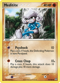Meditite Power Keepers card