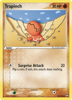 Trapinch Power Keepers card