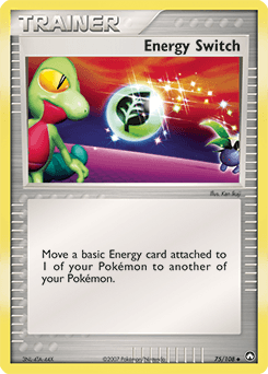 Energy Switch Power Keepers card