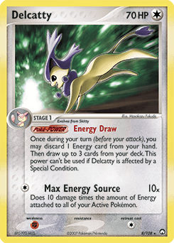 Delcatty Power Keepers card