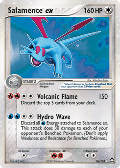 Salamence ex Power Keepers card