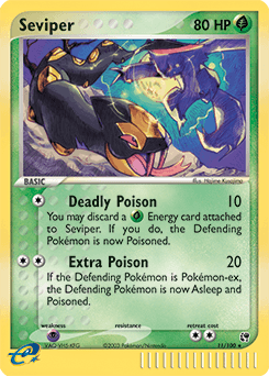 Seviper Sandstorm card