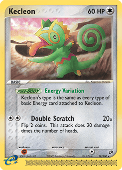 Kecleon Sandstorm card