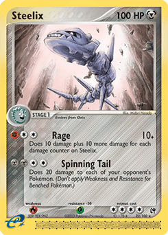 2003 Sandstorm Steelix #23