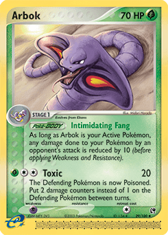 Arbok Sandstorm card