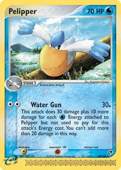 Pelipper δ Sandstorm card