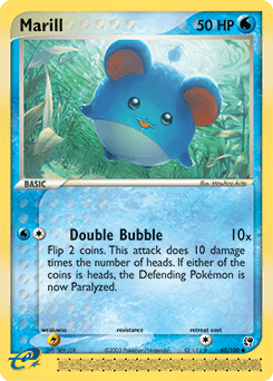 Marill Sandstorm card